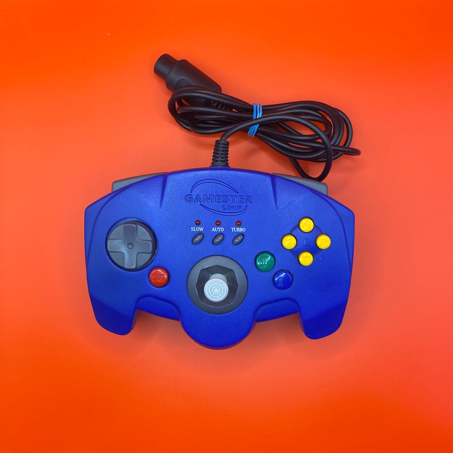 Nintendo 64 manette bleu