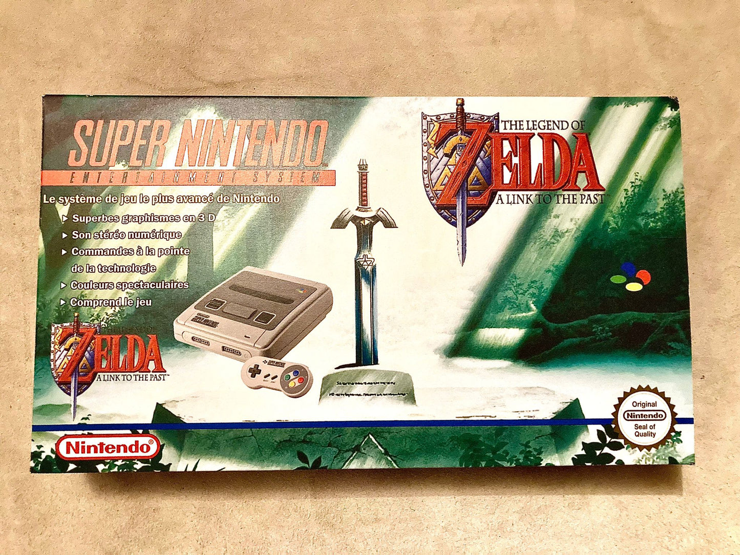 SNES Pack collector : The legend of Zelda : Link to the past